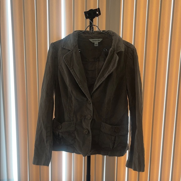 St. John's Bay Brown Corduroy Blazer Size M - Picture 1 of 4